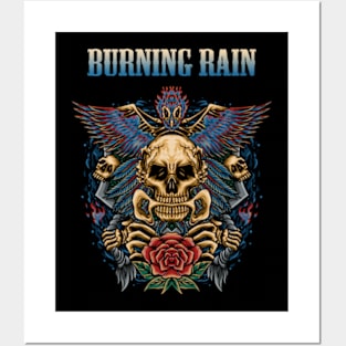 BURNING RAIN BAND Posters and Art